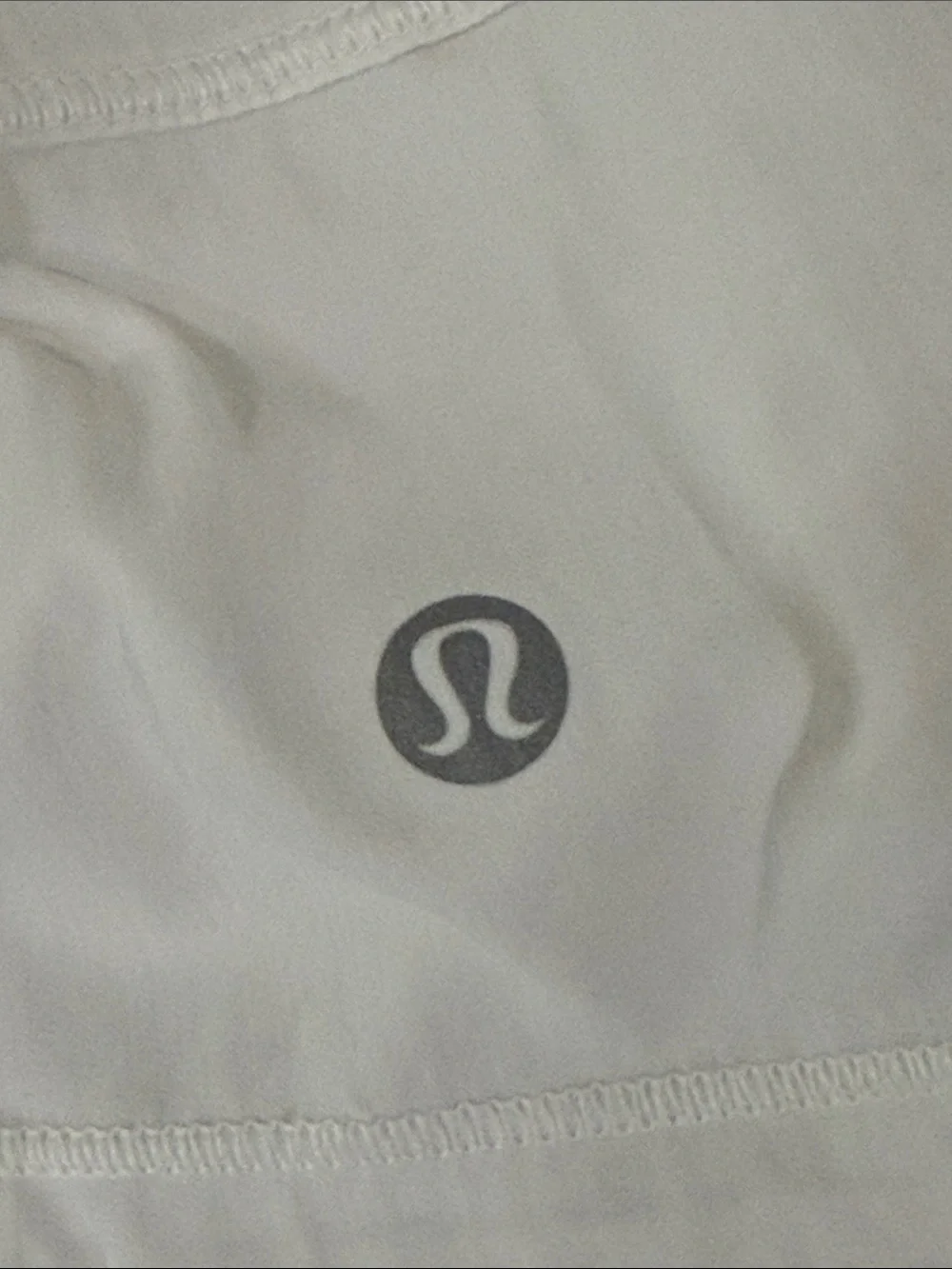 Lululemon Pace Rival Skirt White Mid Rise Tennis Run Skort Size 10 Tall